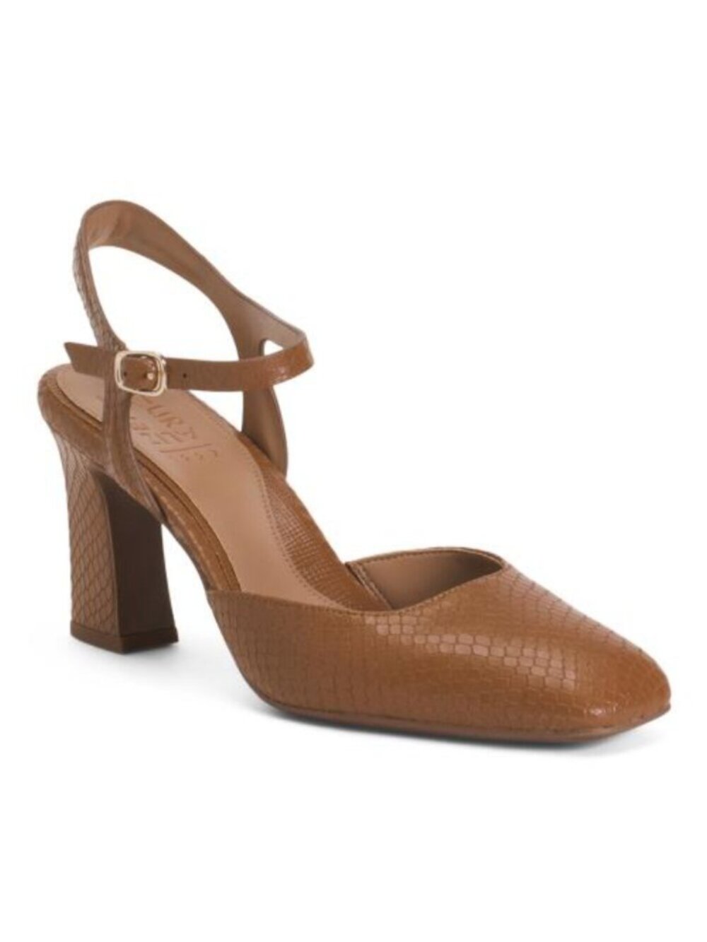NATURALIZER PREMIUM Leather Frankie Dress Heels